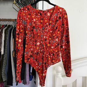 Free People Star Bodysuit ⭐️